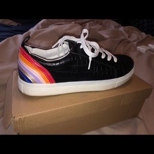 Snakeskin/Rainbow Sneakers